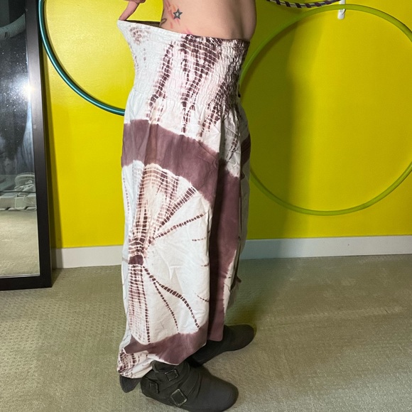 Comfiest boho pants ever! Waistband fully adjustable, fits all sizes - Picture 3 of 4